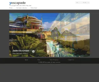 Yescapade.com(Yescapade) Screenshot