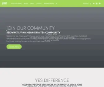 Yescommunities.com(Communities Home) Screenshot