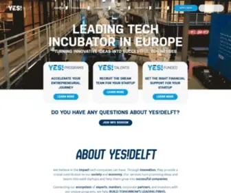 Yesdelft.com(YES) Screenshot