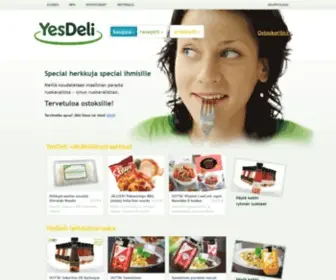 Yesdeli.fi(YesDeli kotisivu) Screenshot