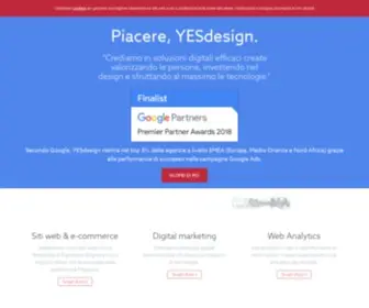 Yesdesign.it(Agenzia Web e Web Marketing Pordenone) Screenshot