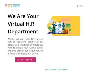 Yeseer.com(We Are Your Whole H.R) Screenshot