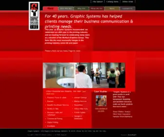 Yesgsi.com(Graphic Communication Products and Services) Screenshot