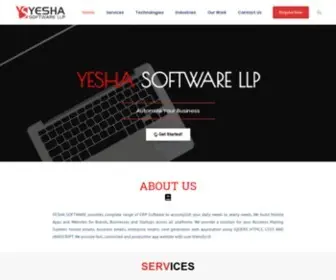 Yeshasoftware.com(Yesha Software) Screenshot