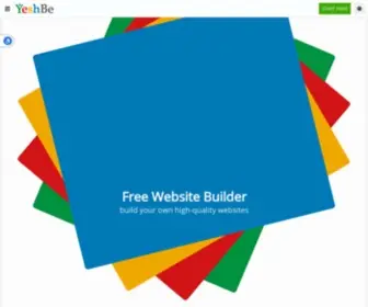 Yeshbe.com(Create Your Free Website) Screenshot