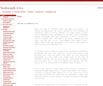 Yeshwanthlive.com(Yeshwanth Live) Screenshot