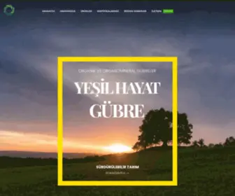 Yesil-Hayat.com(YEŞİL HAYAT) Screenshot