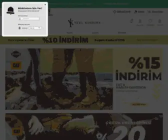 Yesil.com.tr(Yeşil Kundura Online Alışveriş) Screenshot