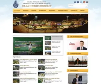 Yesilalanlar.com(İstanbul Büyükşehir Belediyesi Yeşil Alan ve Tesisler Yapım Müdürlüğü) Screenshot