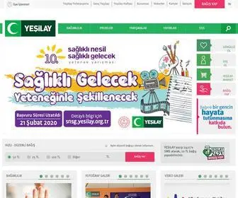 Yesilay.org.tr(Yeşilay) Screenshot