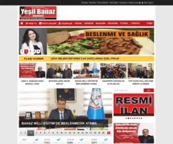 Yesilbanazgazetesi.net(Il Banaz Gazetesi) Screenshot