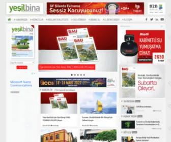 Yesilbinadergisi.com(YeşilBina) Screenshot