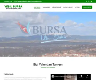 Yesilbursaevdenevenakliyat.com(Yeşil Bursa Evden Eve Nakliyat) Screenshot