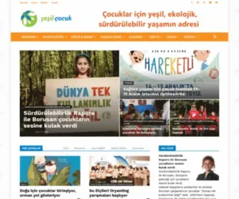 Yesilcocuk.com(Çocuk doğal organik ekolojik sürdürülebilir yaşam) Screenshot