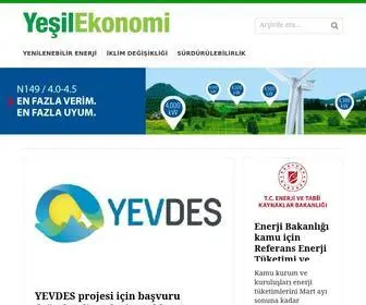 Yesilekonomi.com(Yenilenebilir Enerji) Screenshot