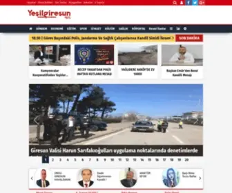 Yesilgiresun.com.tr(Yeşilgiresun Gazetesi) Screenshot