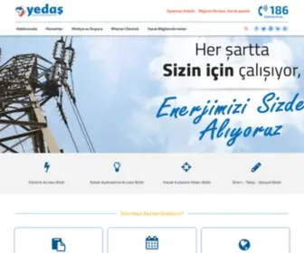 Yesilirmakedas.com(Yedaş Yeşilırmak Elektrik Dağıtım A.Ş) Screenshot