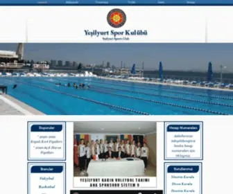 Yesilyurtsporkulubu.org.tr(Yeşilyurt) Screenshot