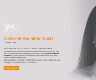 Yesimorillo.com(Motivational Speaker) Screenshot