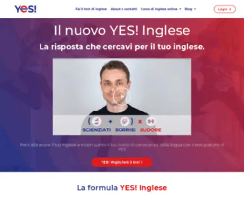 Yesinglese.com(YES) Screenshot