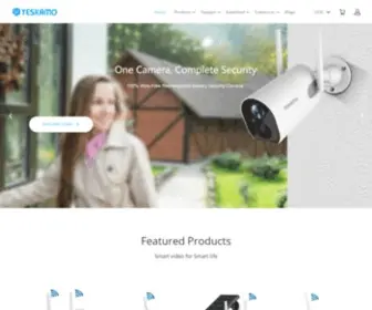 Yeskamo.com(Build Your Smart and Secure YESKAMO Home) Screenshot
