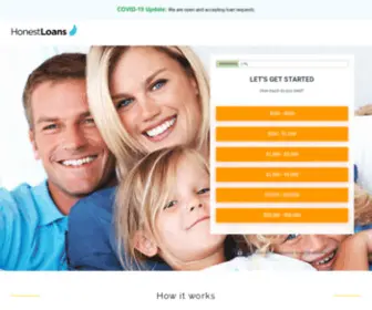 Yesloanservices.com(Honest Loans) Screenshot