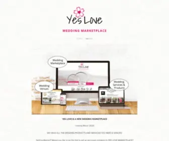 Yesloveweddings.com(Yes Love Wedding Marketplace) Screenshot