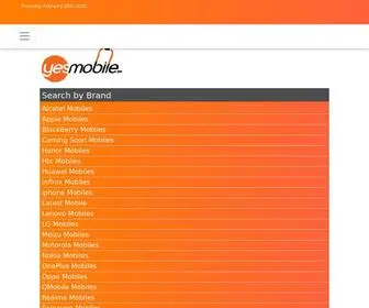 Yesmobile.pk(Mobile Prices in Pakistan What Mobile Phone Prices. Yes Mobile Portal) Screenshot