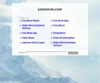 Yesmovie.com(The Leading Yes Movie Site on the Net) Screenshot