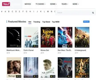 Yesmovies.network(This domain may be for sale) Screenshot