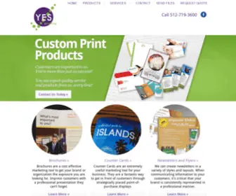 Yesprinting.com(Yes Printing) Screenshot