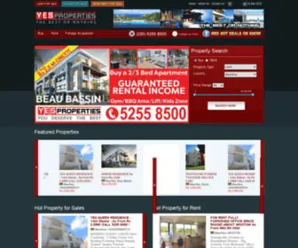 Yesproperties.biz(Yesproperties) Screenshot