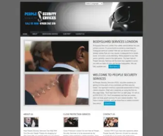 Yespss.com(People Security Services) Screenshot