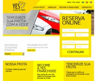 Yesrentacar.com.br(Yes Aluguel de Carros) Screenshot