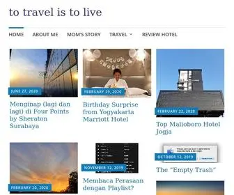 Yessigreena.com(To travel is to live) Screenshot