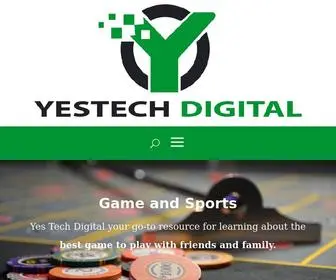 Yestechdigital.com(Game On) Screenshot