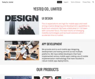 YesteqLimited.com(Yesteq Co) Screenshot