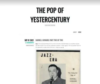 Yestercenturypop.com(Yestercenturypop) Screenshot