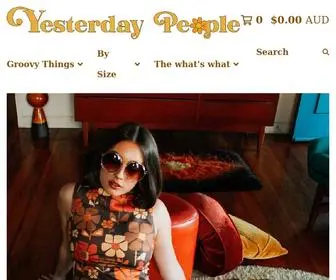 Yesterdaypeople.com(YESTERDAY PEOPLE) Screenshot