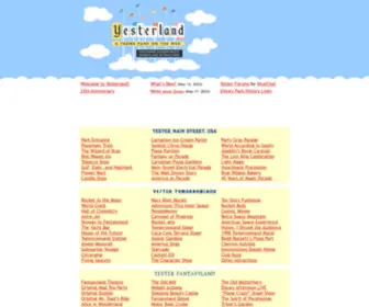 Yesterland.com(Disneyland History & Other Disney Park History) Screenshot
