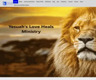 Yesuahsloveheals.com(Yesuah's Love Heals) Screenshot