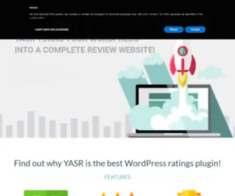 Yetanotherstarsrating.com(#1 WP Rating Plugin // WordPress Rating Plugin) Screenshot