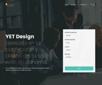 Yetdesign.com(Diseño web Panama) Screenshot