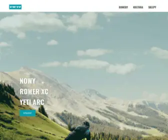 Yeticycles.pl(Rowery Yeti) Screenshot