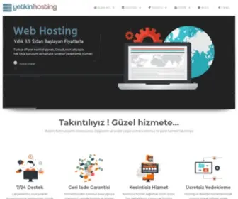 Yetkinhosting.com(VDS, VPS, Sunucu, Hosting, Alan Adı, SSL Hizmetleri) Screenshot