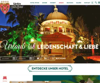 Yetkinhotels.com(Yetkin Hotel) Screenshot