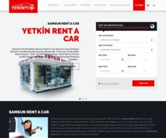 Yetkinrentacar.com(Samsun’da En Uygun Araç kiralama Hemen Ara 0 362 234 00 01) Screenshot