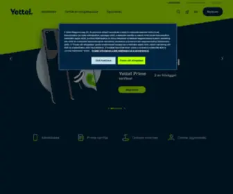 Yettel.hu(Yettel Magyarország) Screenshot