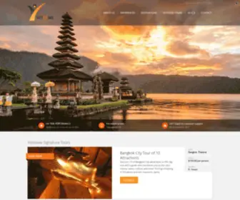 Yettosee.com(Yettosee Asia Travel) Screenshot