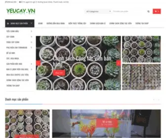 Yeucay.vn(Aqua and Garden) Screenshot